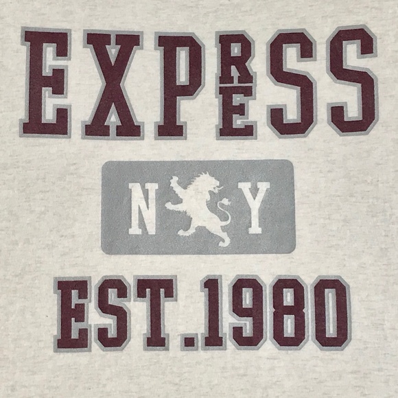 EXPRESS Men's Short Sleeve Fitted Tee, L - Picture 2 of 3